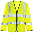 Supertouch Hi Vis Long Sleeved Vest - Zip - H101