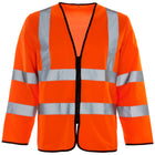 Supertouch Hi Vis Long Sleeved Vest - Zip - H102