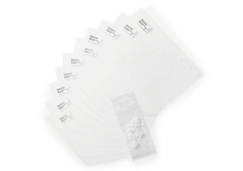 Durable Crystal Clear Replacement Face Visor Shields | 10 Pack