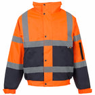 Supertouch Hi Vis 2 Tone Bomber Jacket - H38