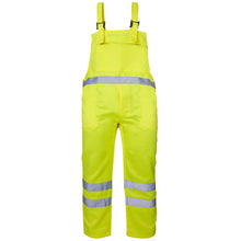 Supertouch Hi Vis Polycotton Bib Trousers