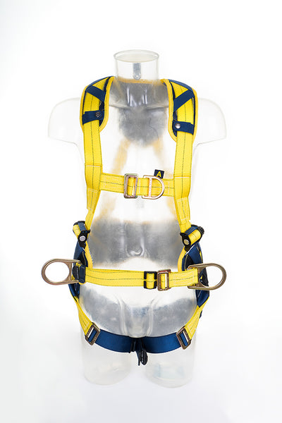 3M DBI-Sala Delta Comfort Harness with integrated work positioning belt and side D-rings.