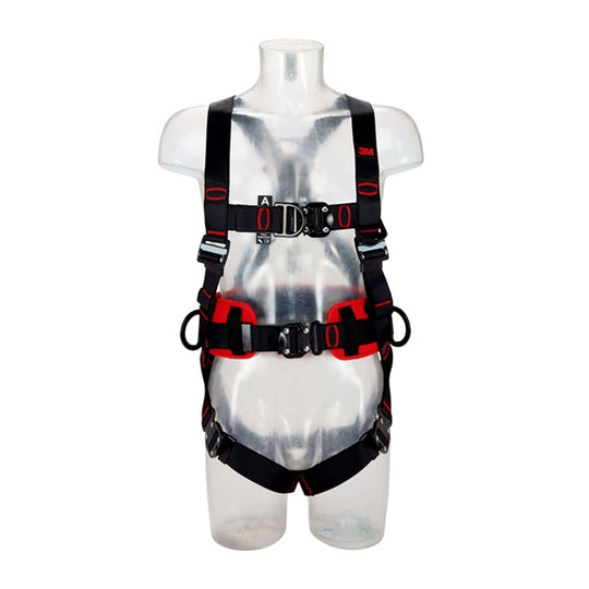 3M Protecta Comfort Belt Fall Arrest Harness with padded support straps and steel D-rings.