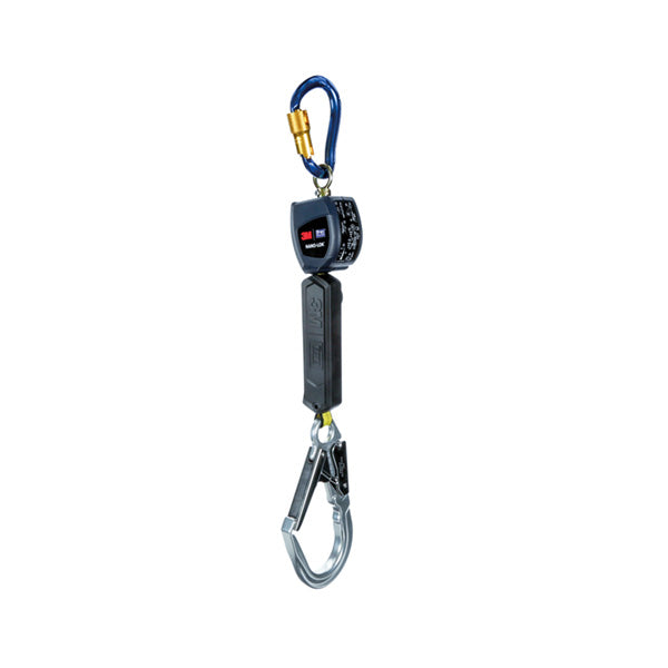 Compact 3M DBI-Sala Nano-Lok Self-Retracting Lifeline, 2-meter single-leg model.