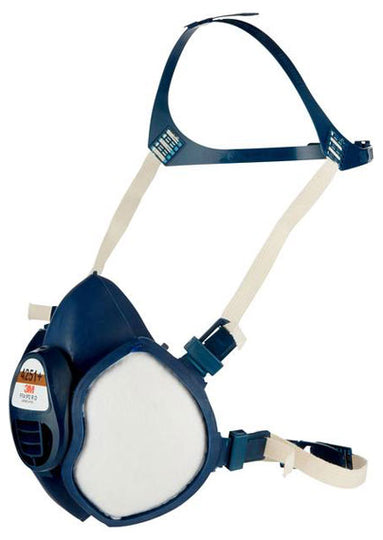 Grey 3M 4251+ Half-Face Respirator Mask, providing integrated FFA1P2 level protection.