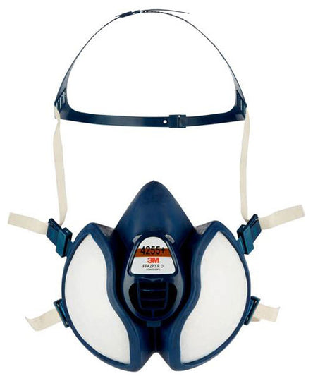 3M 4255+ maintenance-free Half-Face Respirator Mask with integrated FFA2P3 filters.