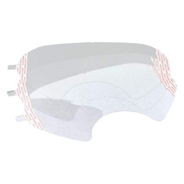 Pack of 3M 6885 Peel-Off Visor Covers for 3M 6000 Series Full Face Masks.
