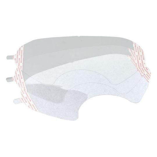 Pack of 3M 6885 Peel-Off Visor Covers for 3M 6000 Series Full Face Masks.