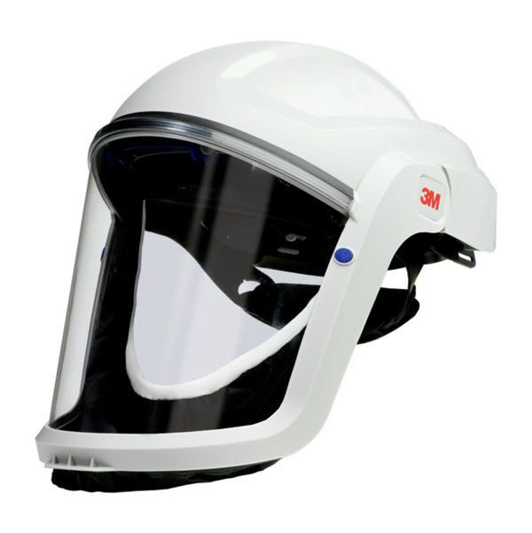 3M Versaflo M-206 Faceshield with a comfort faceseal and wide-view visor.
