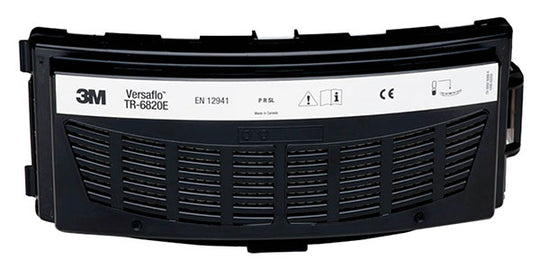 3M TR-6820E Versaflo P3 filter with added protection against nuisance-level acid gases.