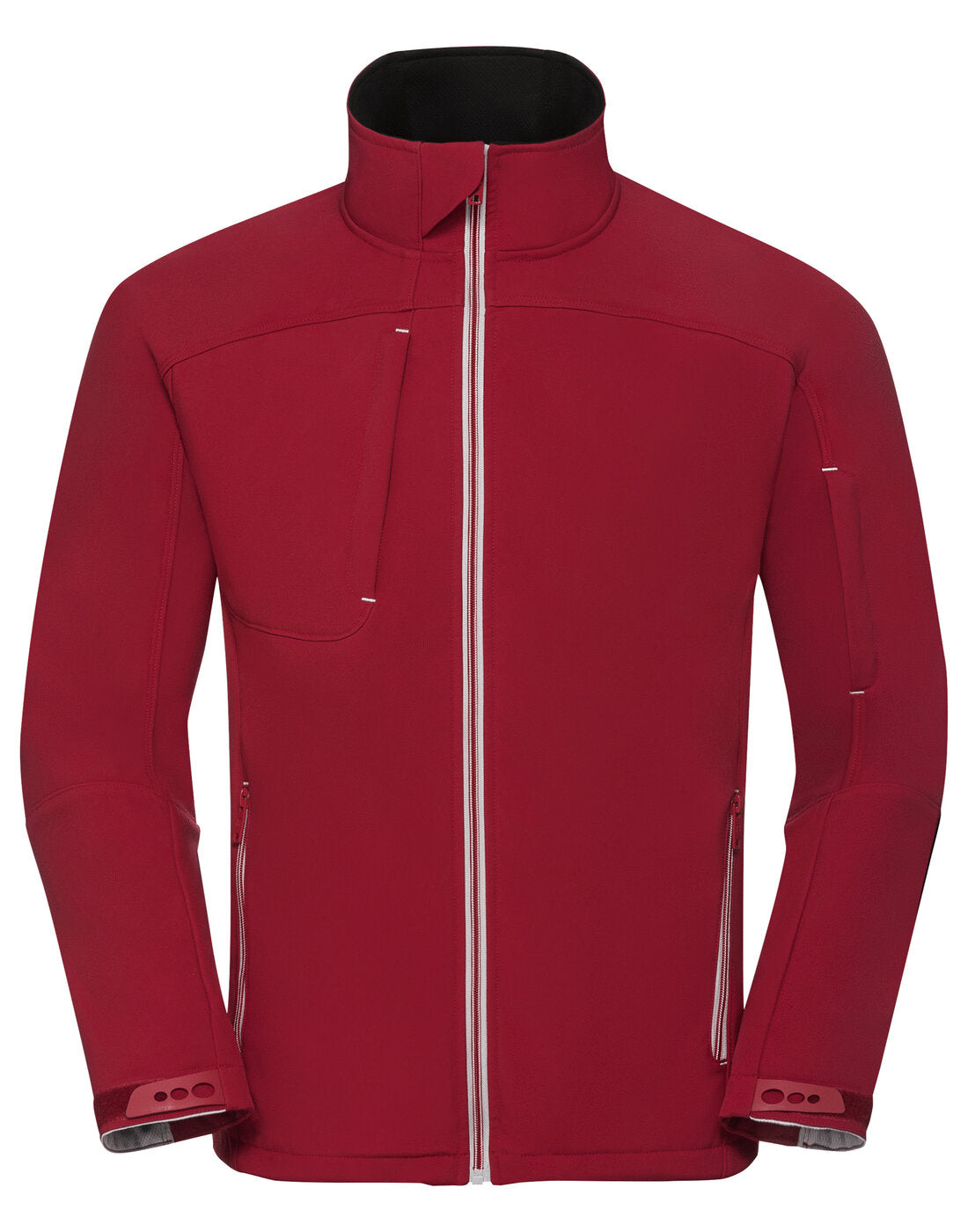 Russell Mens Bionic Softshell Jacket Classic Red
