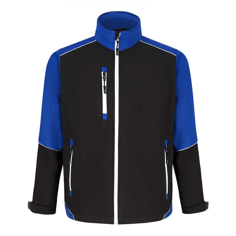 ORN Fireback Softshell - Black/Royal Blue