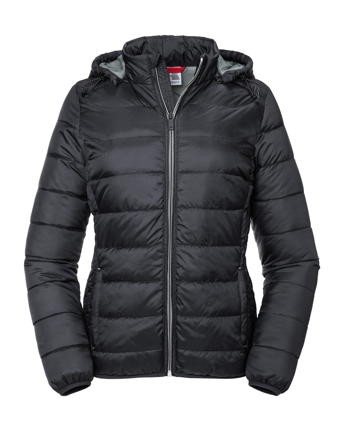 Russell Ladies Hooded Nano Jacket Black