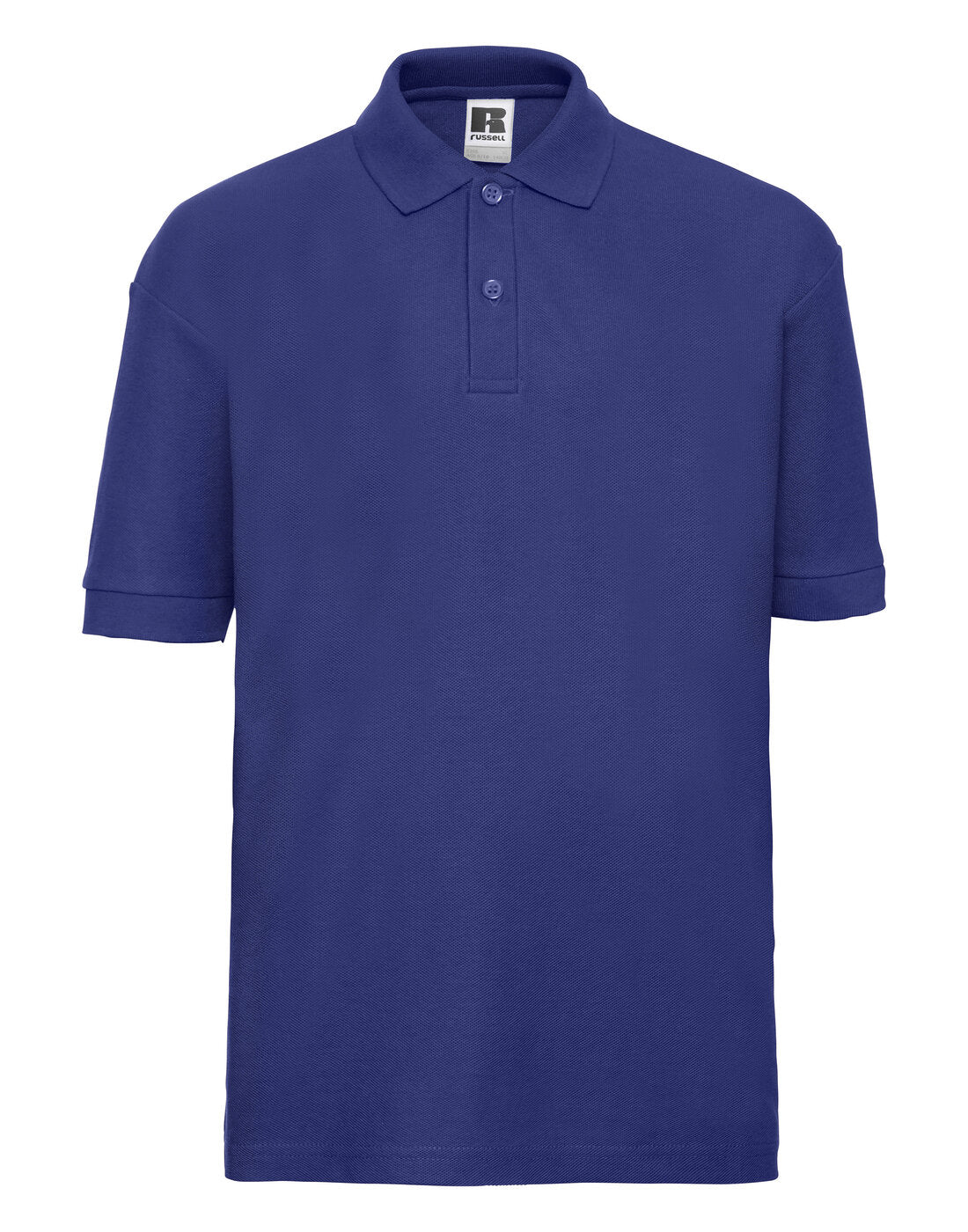 Russell Kids Classic Polycotton Polo Bright Royal