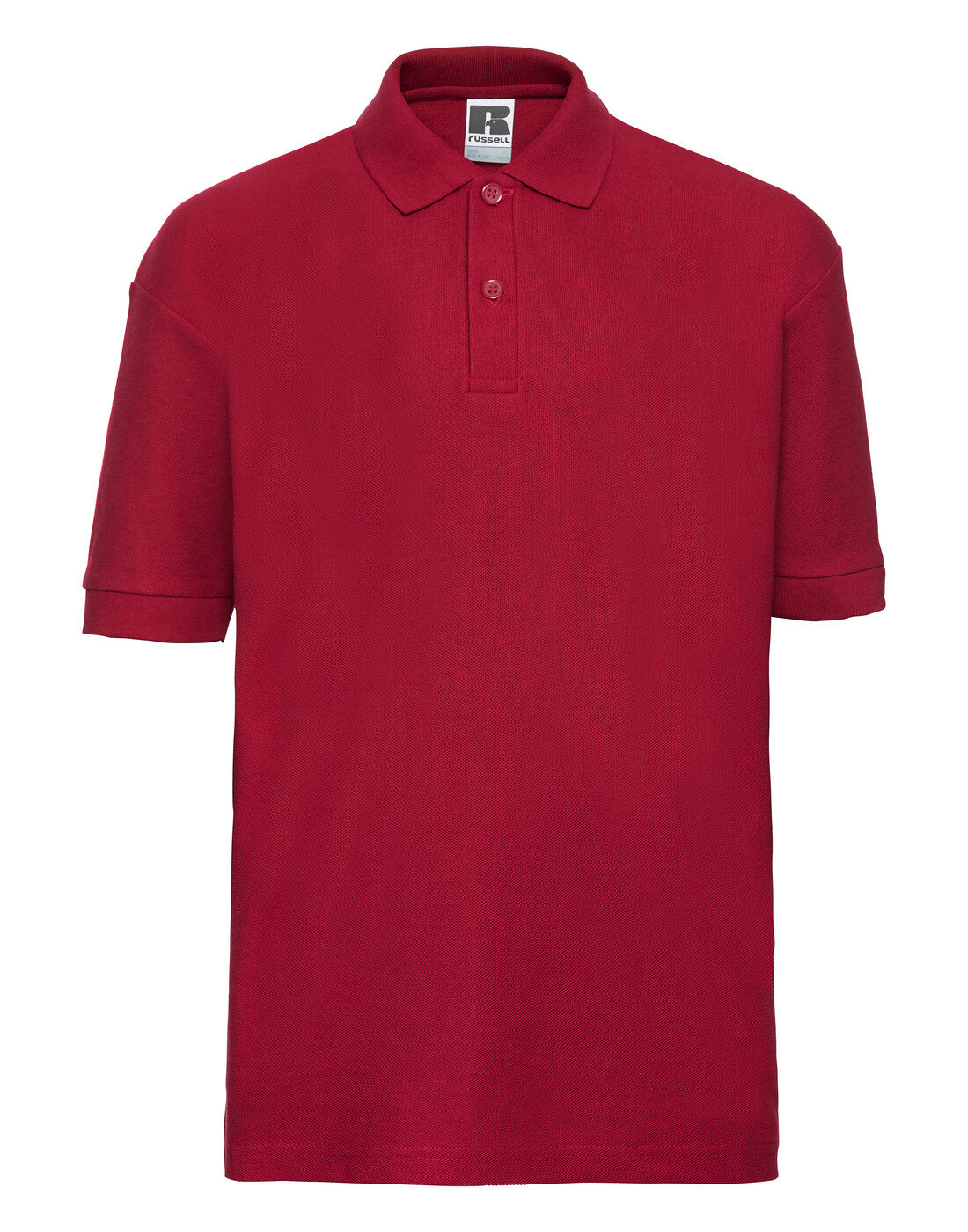 Russell Kids Classic Polycotton Polo Classic Red