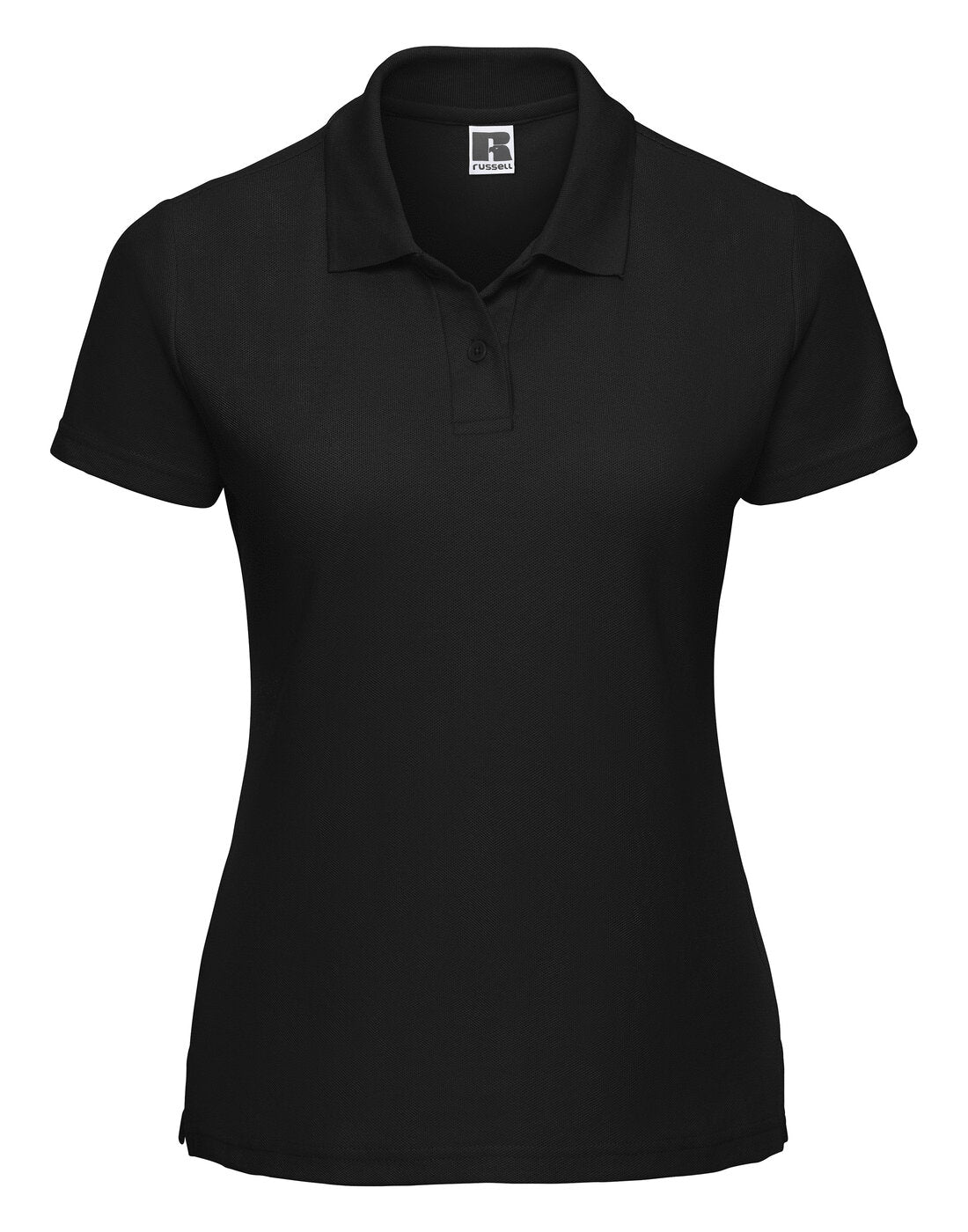Russell Ladies Classic Polycotton Polo Black