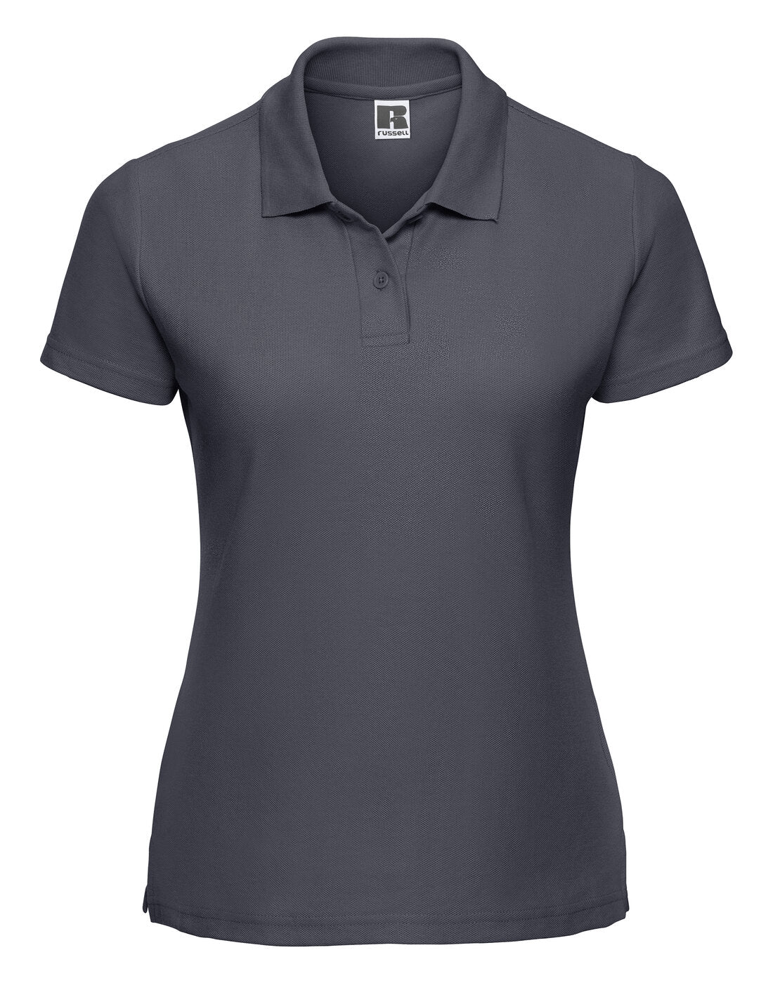 Russell Ladies Classic Polycotton Polo Convoy Grey