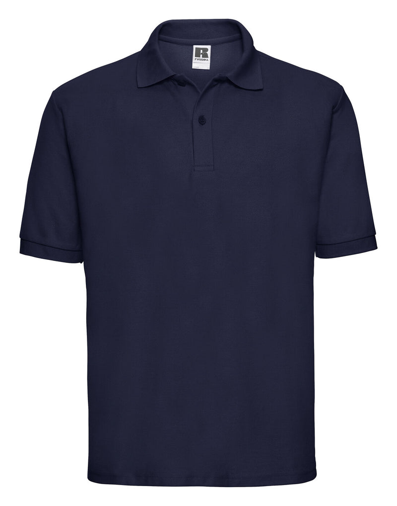 Russell Mens Classic Polycotton Polo French Navy