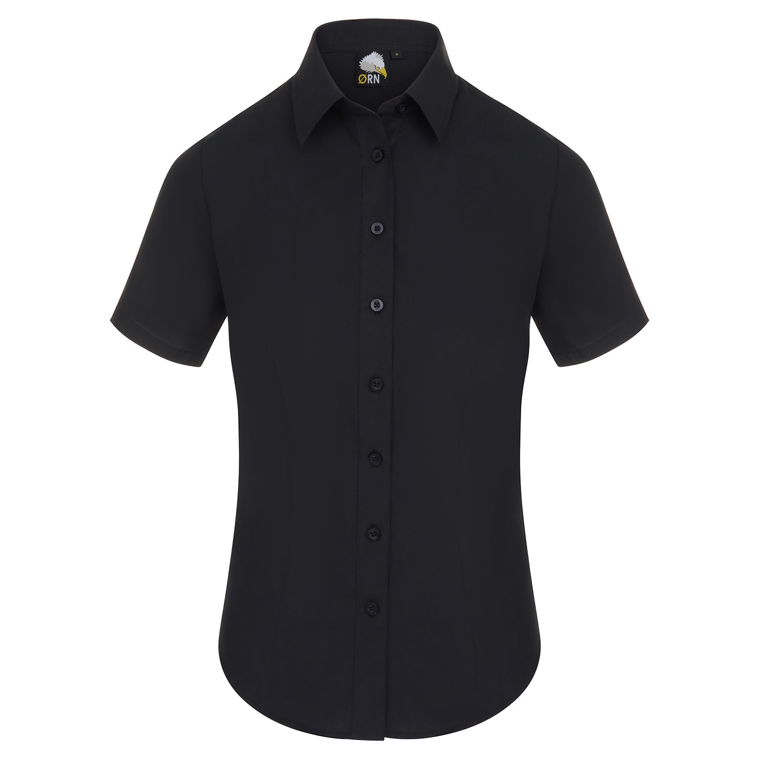ORN Essential Short Sleeve Blouse - Black