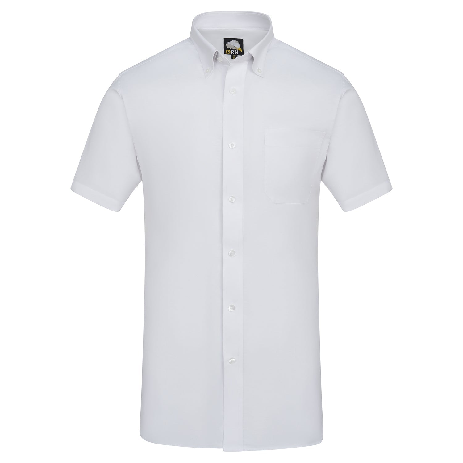 ORN Classic Oxford Short Sleeve Shirt - White