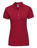 Russell Mens Fitted Stretch Polo - thumbnail 2