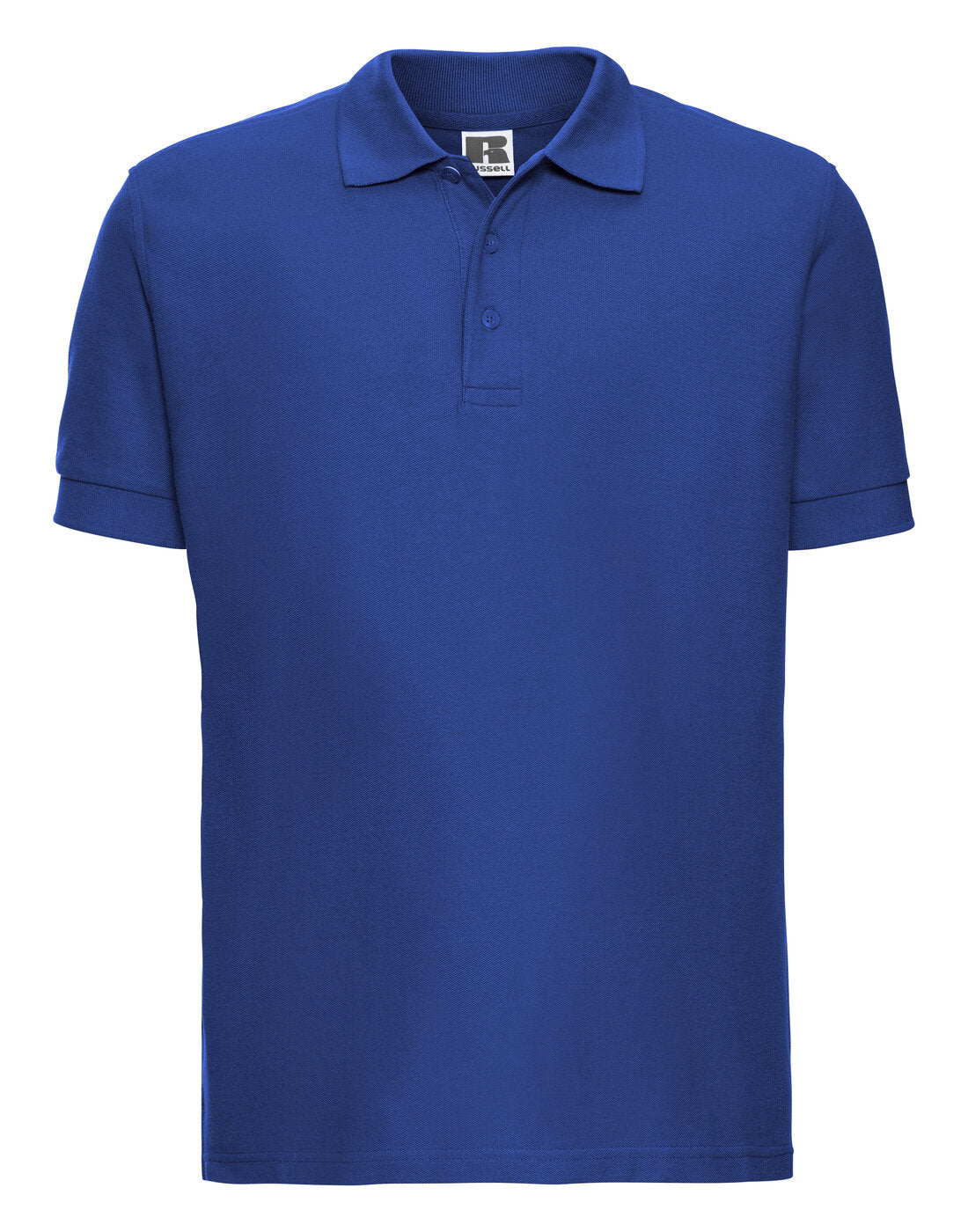 Russell Mens Ultimate Cotton Polo Azure Blue