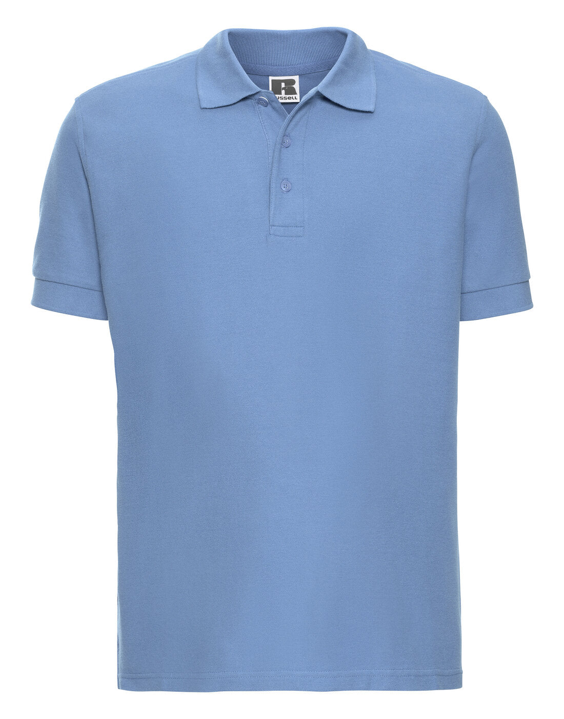 Russell Mens Ultimate Cotton Polo Sky