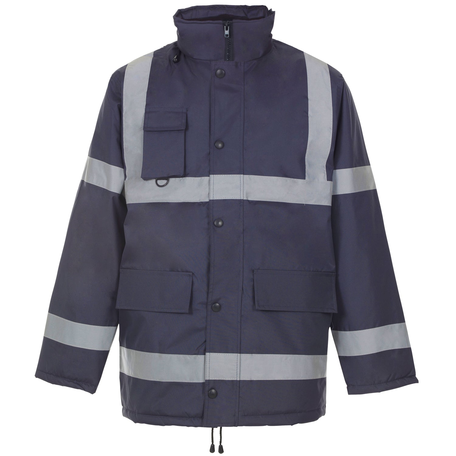 Supertouch Security Parka - With Tape Navy