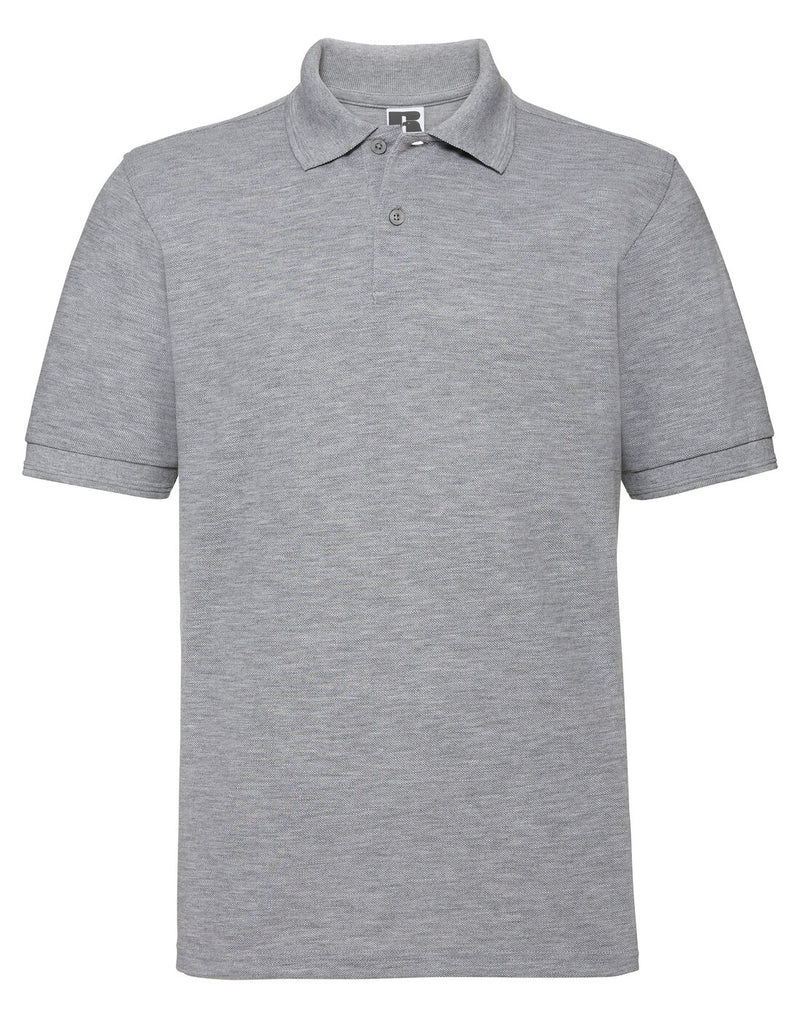 Russell Hardwearing Polycotton Polo Light Oxford