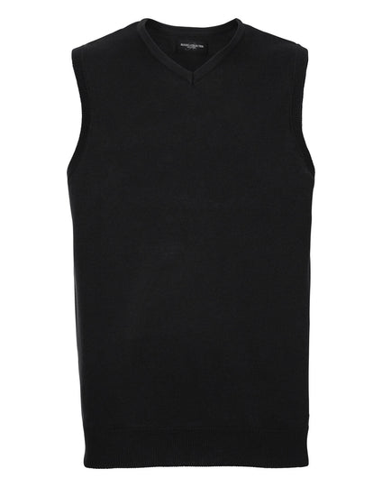 Russell V-Neck Sleeveless Pullover