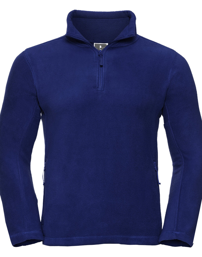 Russell Quarter Zip Outdoor Fleece Bright Royal