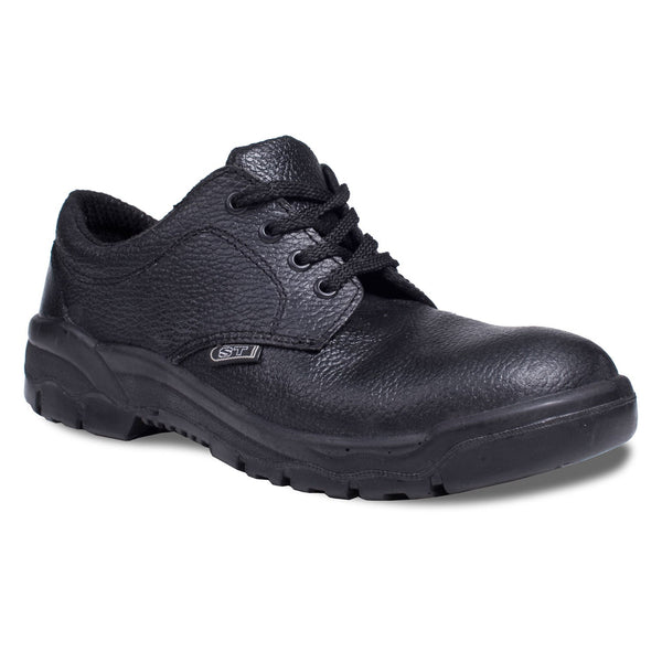 A pair of Supertouch Safety Shoe with safety-rated toe protection and slip-resistant soles.