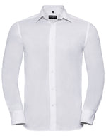 Russell Long Sleeve Tailored Oxford Shirt - thumbnail 5