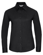 Russell Ladies Long Sleeve Tailored Oxford Shirt - thumbnail 5