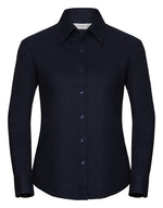 Russell Ladies Long Sleeve Tailored Oxford Shirt - thumbnail 6