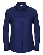 Russell Ladies Long Sleeve Tailored Oxford Shirt - thumbnail 7