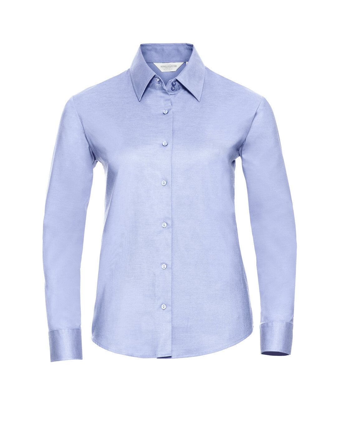 Russell Ladies Long Sleeve Tailored Oxford Shirt Oxford Blue