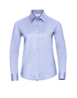 Russell Ladies Long Sleeve Tailored Oxford Shirt - thumbnail 8