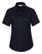Russell Ladies Short Sleeve Tailored Oxford Shirt - thumbnail 8