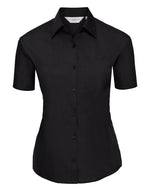Russell Ladies Short Sleeve Polycotton Poplin Shirt - thumbnail 8