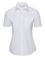 Russell Ladies Short Sleeve Polycotton Poplin Shirt - thumbnail 7