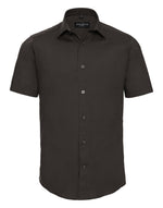 Russell Mens Short Sleeve Fitted Stretch Shirt - thumbnail 6