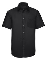 Russell Mens Short Sleeve Ultimate Non Iron Shirt - thumbnail 3