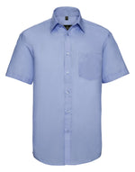 Russell Mens Short Sleeve Ultimate Non Iron Shirt - thumbnail 4