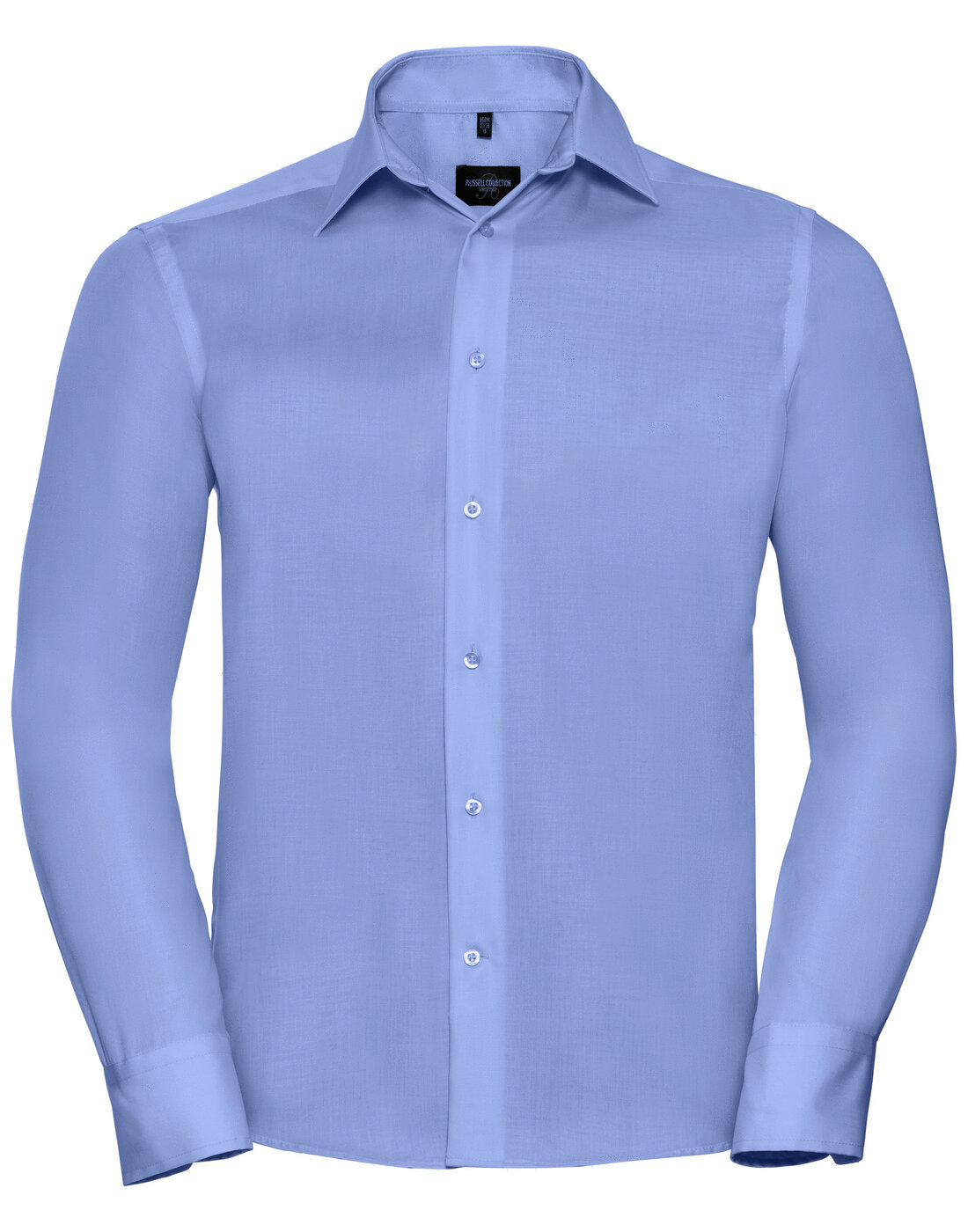 Russell Mens Long Sleeve Tailored Ultimate Non Iron Shirt