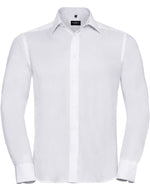 Russell Mens Long Sleeve Tailored Ultimate Non Iron Shirt - thumbnail 5