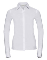 Russell Ladies Long Sleeve Ultimate Stretch Shirt - thumbnail 4