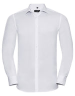 Russell Mens Long Sleeve Ultimate Stretch Shirt - thumbnail 4