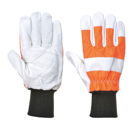 Hi-vis orange Portwest A290 Iona Nitrile Foam Glove.
