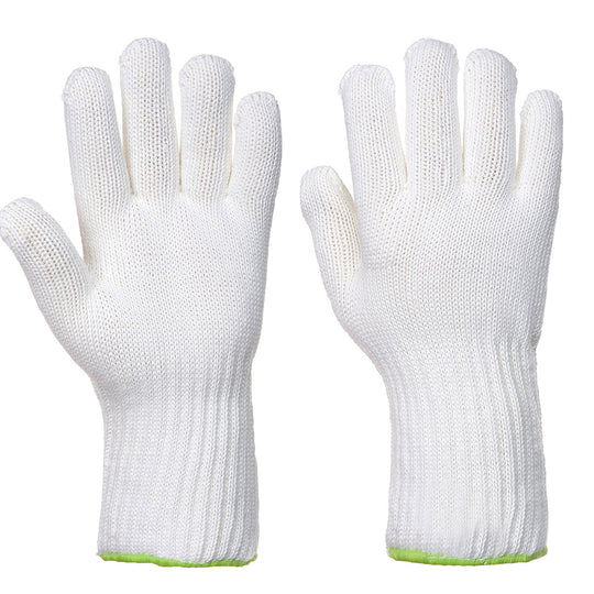 White Portwest A590 Food-Safe Heat-Resistant Glove.